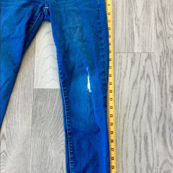 GAP 1969 STRETCH TRUE SKINNY ANKLE JEANS Size 26R - Picture 7 of 8